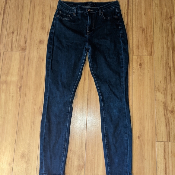 Lucky Brand Women's Olivia Skinny Jeans in Dark Wash (Size 6/28, 29" ins… - Picture 4 of 9
